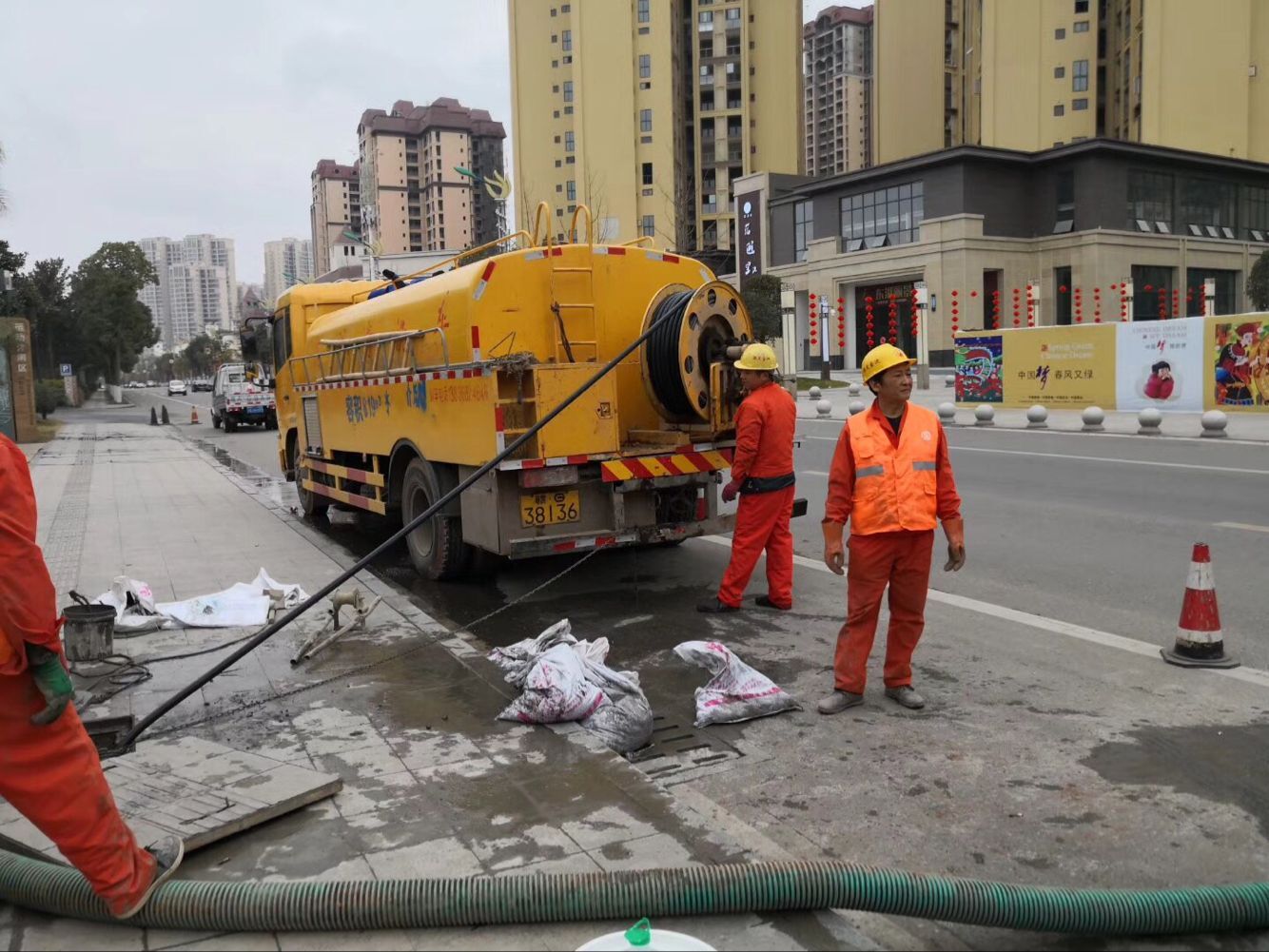 丰泽排污管道清淤-管道清洗